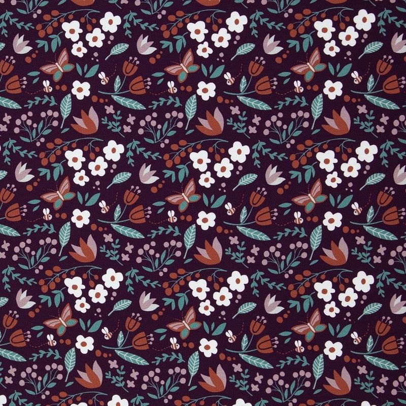 Swafing - French Terry Meadow von Käselotti beere