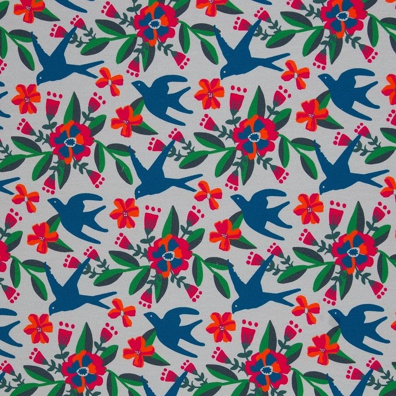 Swafing - French Terry Victoria - Schwalben von jolijou