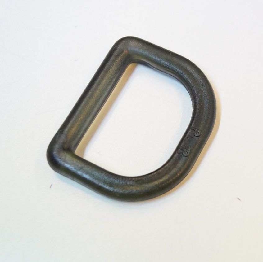 Rucksackschnalle, D-Ring und Karabiner - halbtransparent