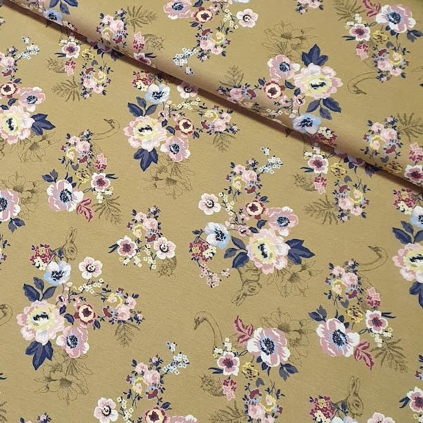 Swafing - French Terry Hannes - senf