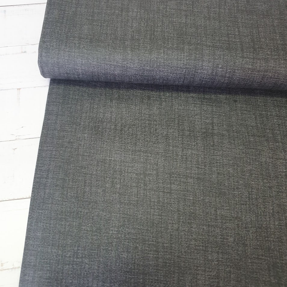 Hilco uni Dekostoff - coated - anthrazit melange