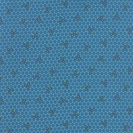 Moda Fabrics - Meadowbloom by April Rosenthal - blue mini