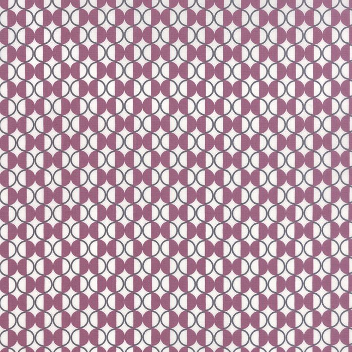 Moda Fabrics - Chic Neutrals - Kreise - Leinen-Mix von Amy Ellis