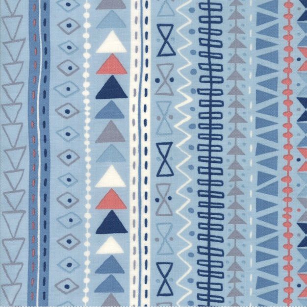 Moda Fabrics - Wild and Free - Tribal Stripe