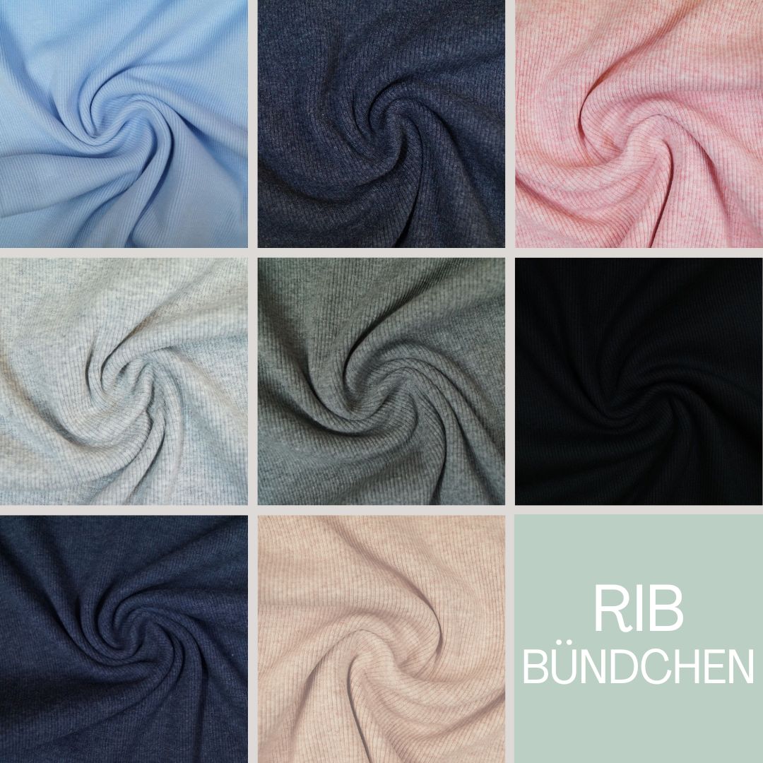 Rib Bündchen im Schlauch