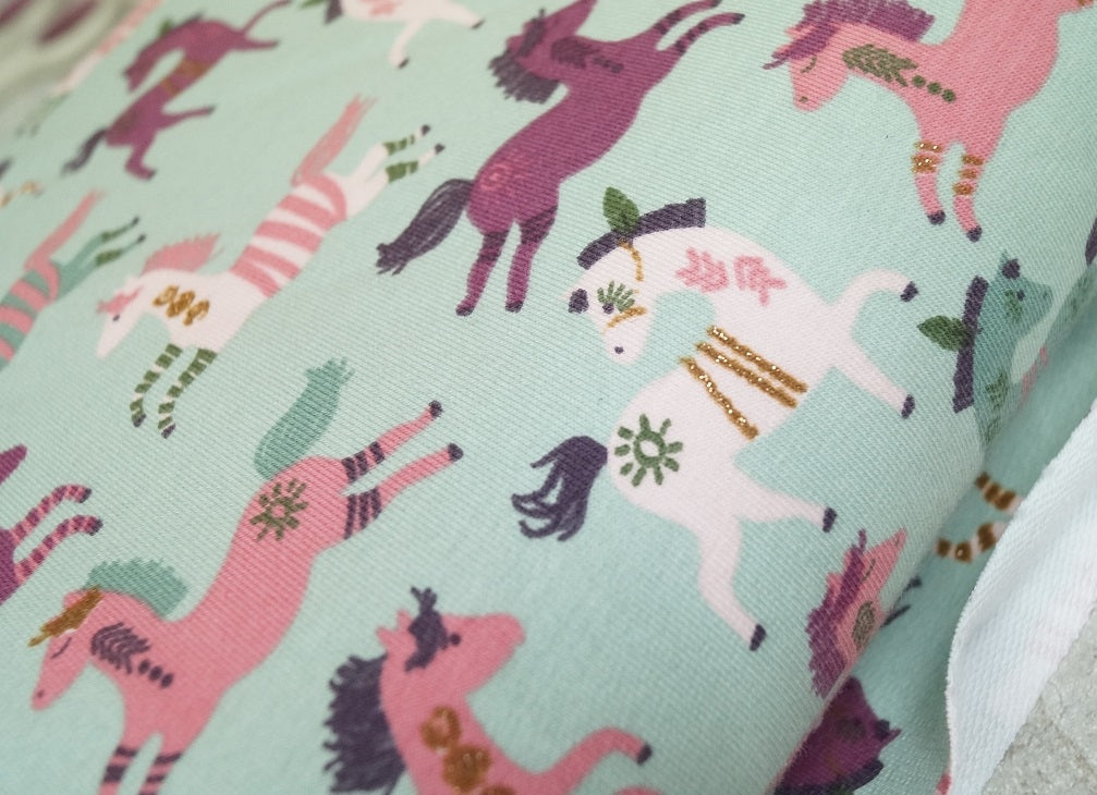 French Terry Ponys - mint