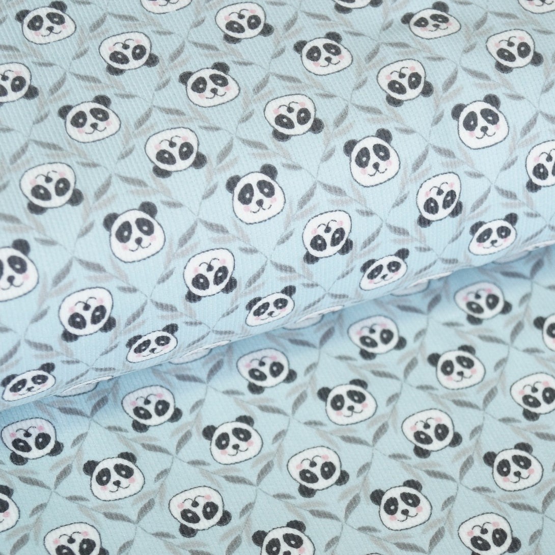 Hilco - Feincord - Panda - hellblau