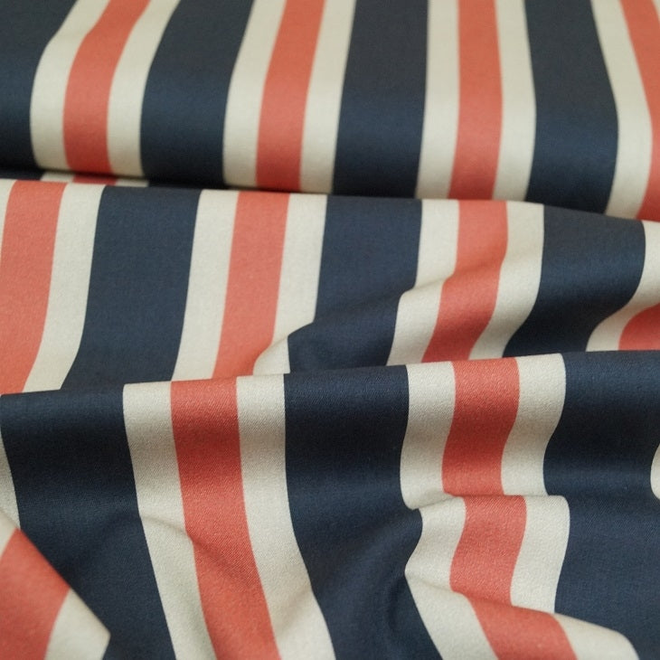 Swafing - Baumwoll Popeline "Planted Stripes" by Cherry Picking