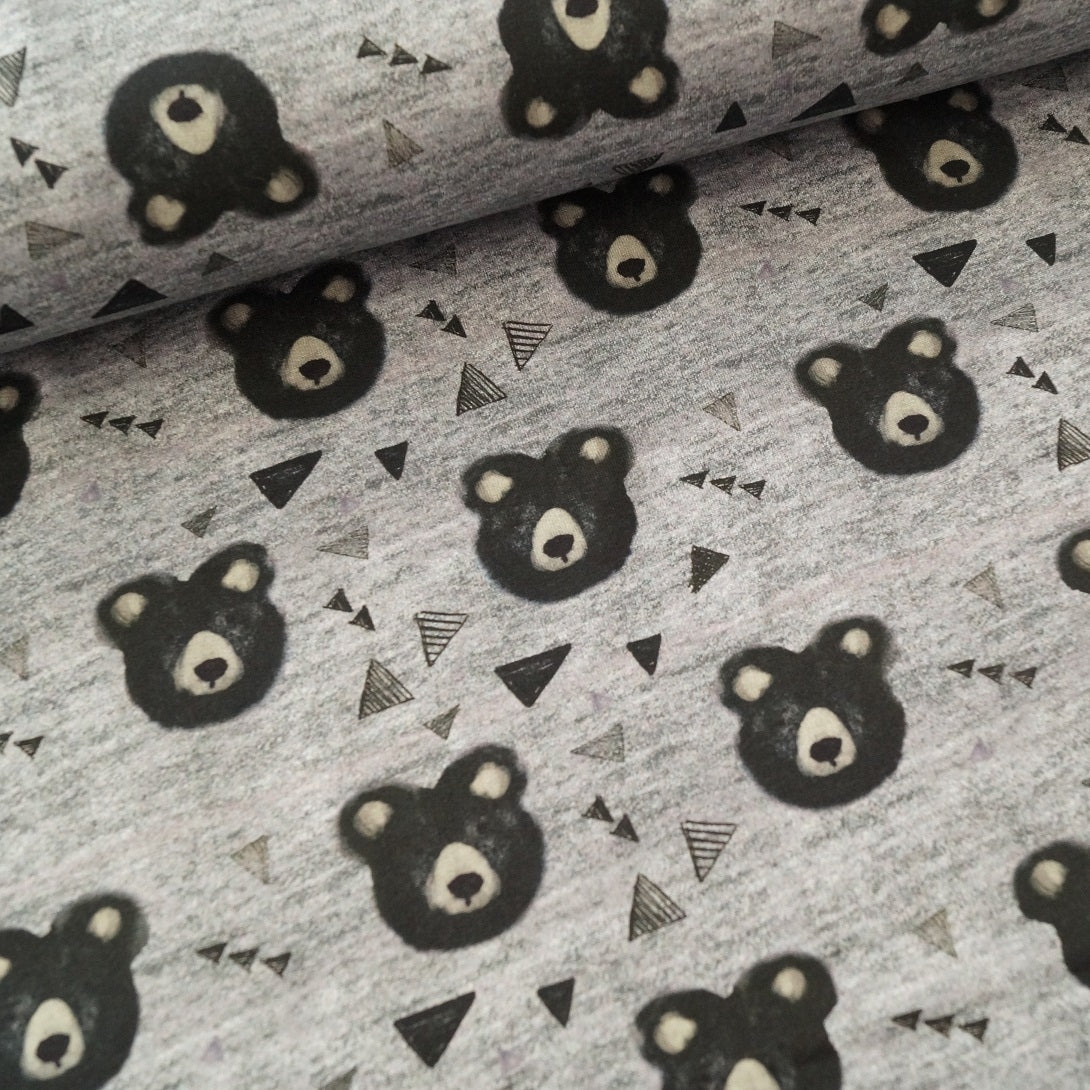Hilco Jersey "Bear" - graumelange