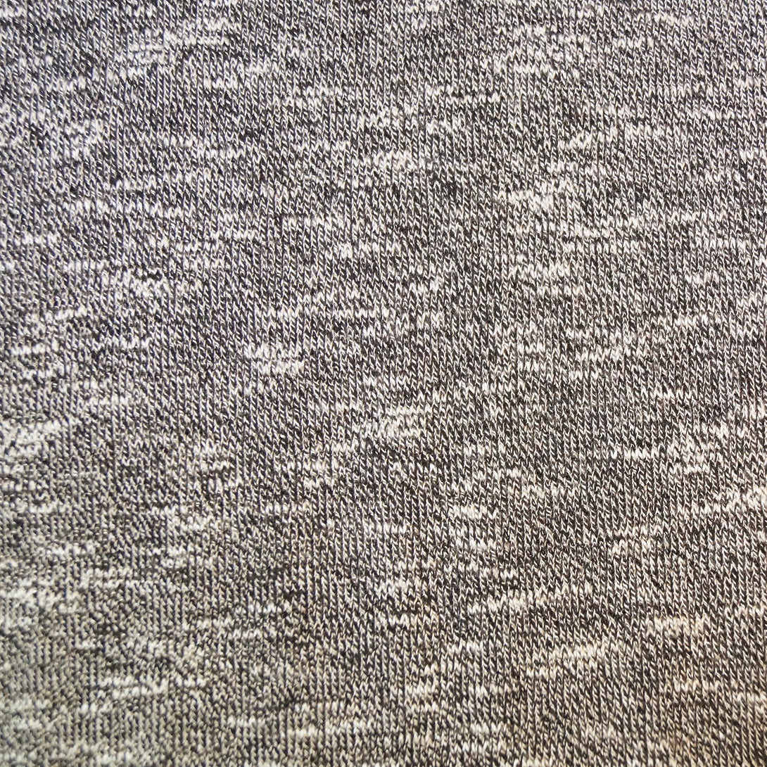 Hilco "Sol y Mar" Strickstoff - schwarz melange
