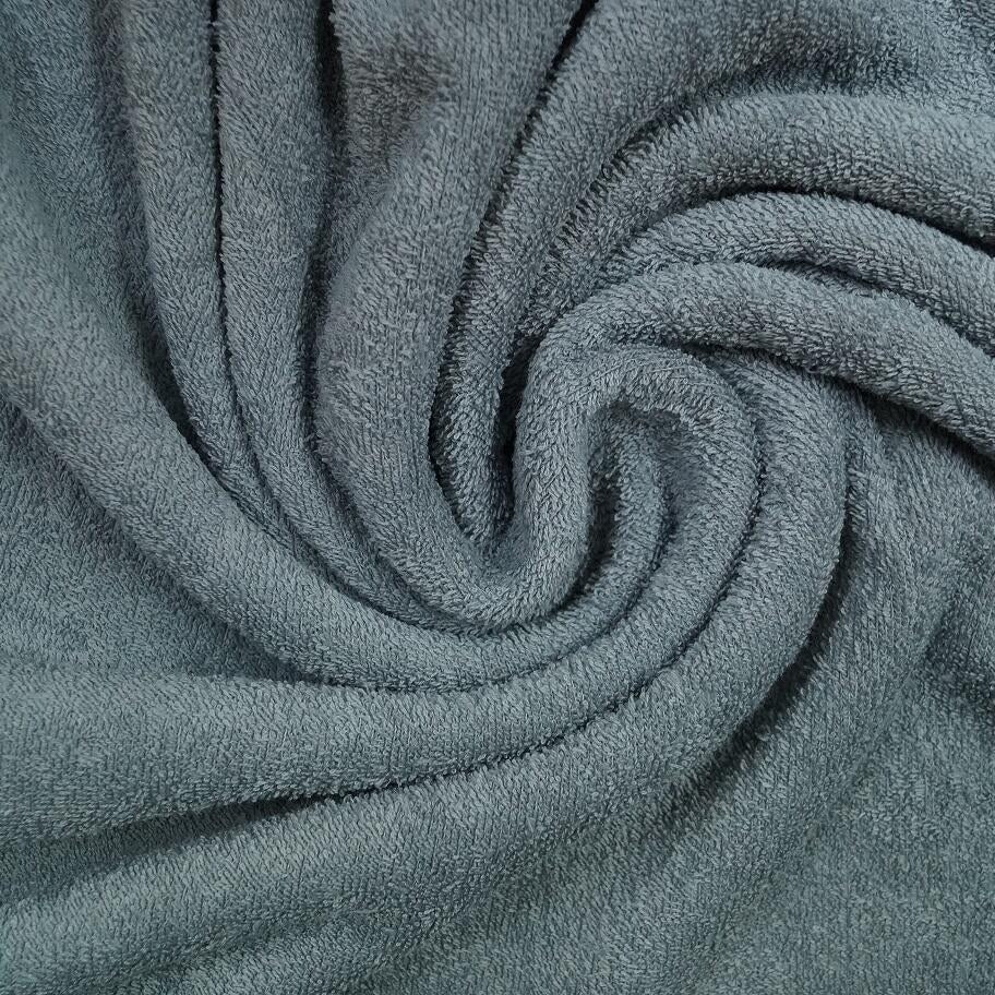 Reststück 60cmx150cm - Frottee uni - grau