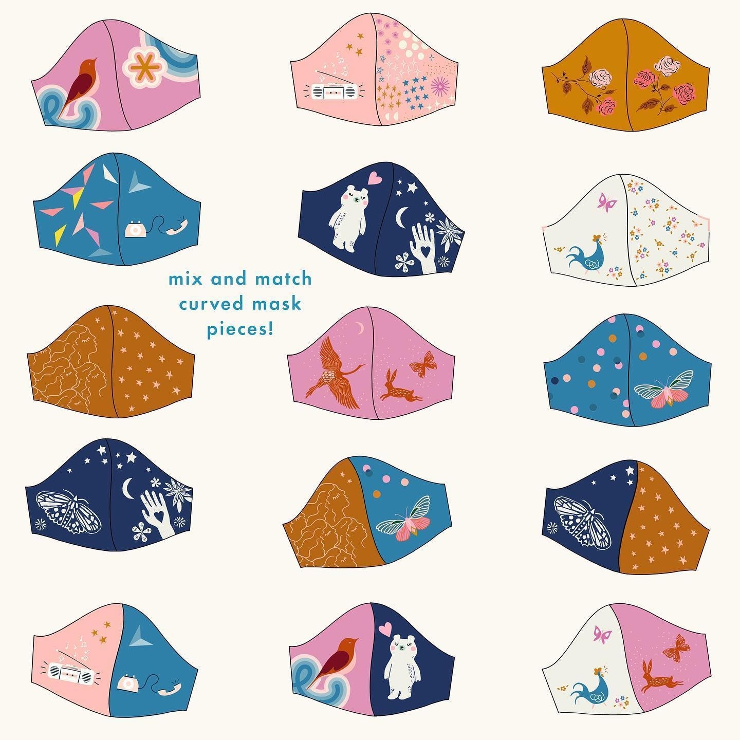 Face Mask Panel - Ruby Star Society - Maskenpanel