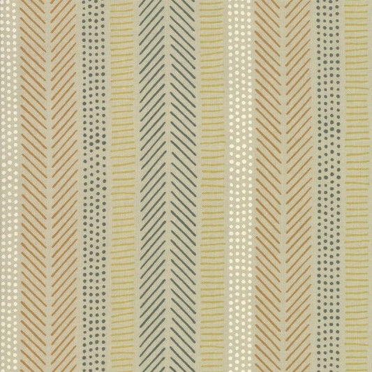 Moda Fabrics - Safari Life - African Art - khaki