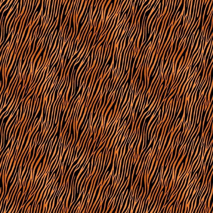 Makower - Around the World - Zebra orange