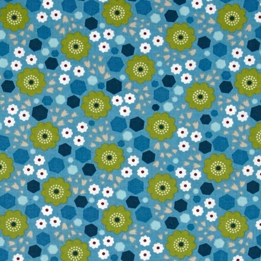 Moda Fabrics - Meadowbloom by April Rosenthal - blue