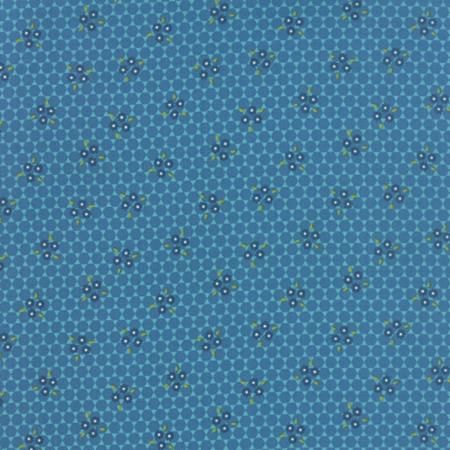 Moda Fabrics - Meadowbloom by April Rosenthal - blue mini