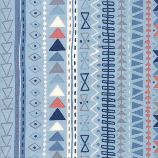 Moda Fabrics - Wild and Free - Tribal Stripe