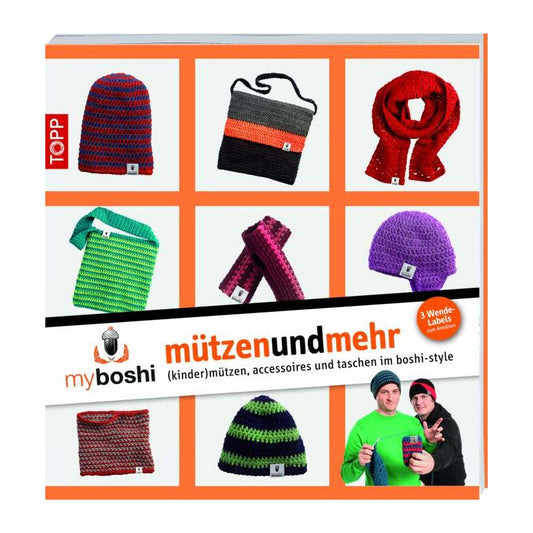 Buch Topp my boshi, mützen und mehr - (kinder)mützen, accessoires du taschen im boshi-style