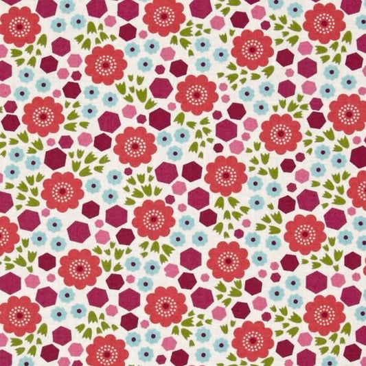 Moda Fabrics - Meadowbloom by April Rosenthal - red