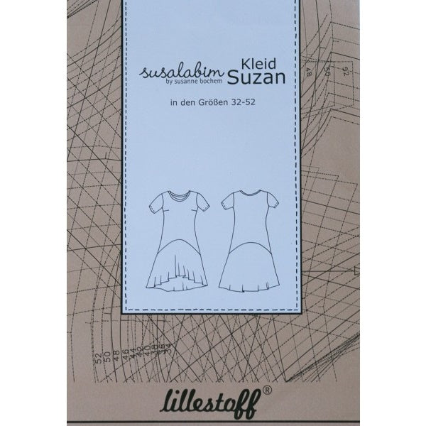 Kleid Suzan von lillestoff - Schnittmuster